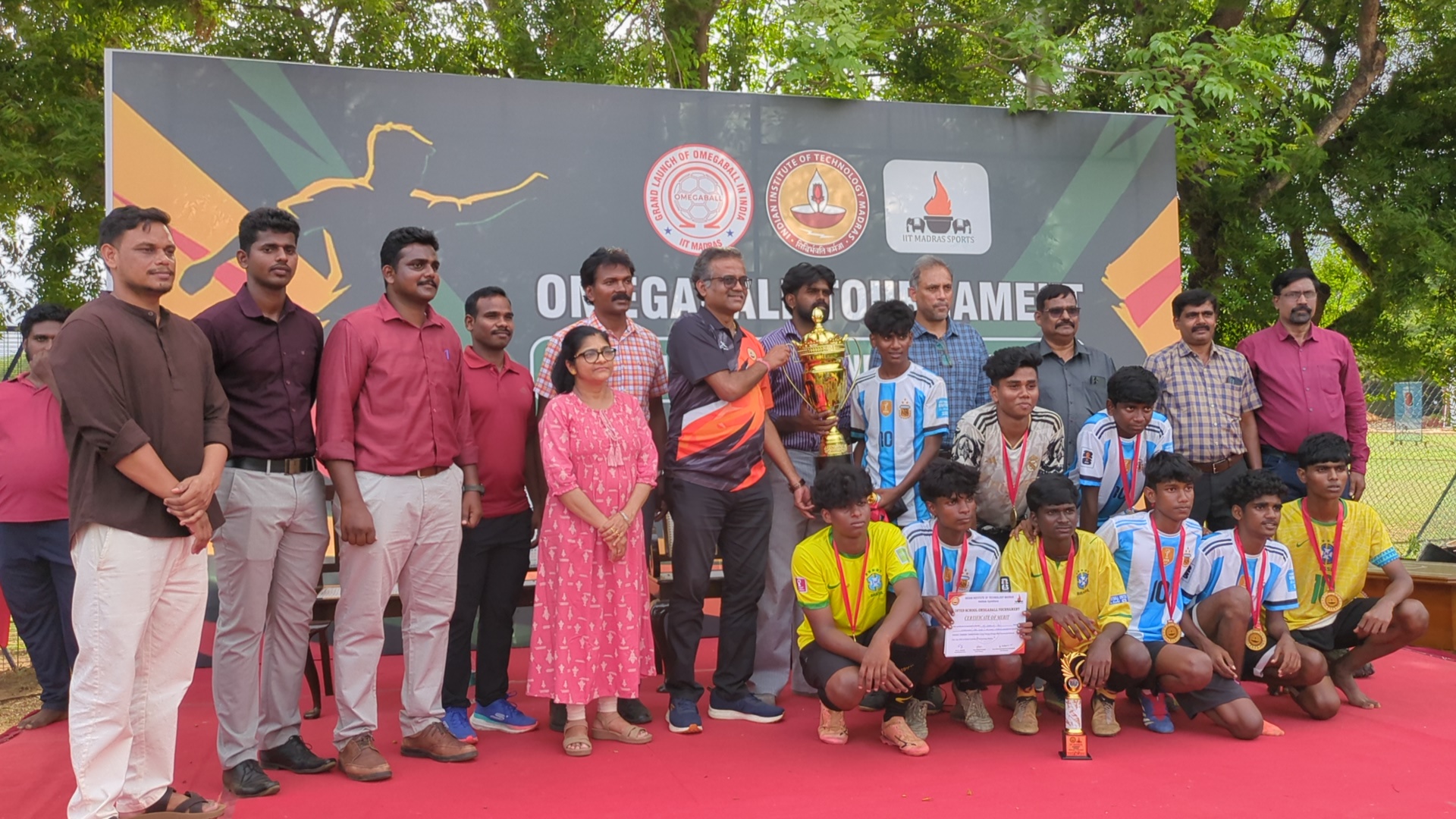 IIT Madras hosts India&rsquo;s first-ever OmegaBall tournament for school students